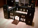 Medieval Castle Laser Cut Project Free Vector File