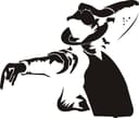 Michael Jackson Silhouette Vector Design for Laser Cutting