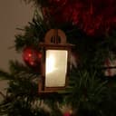 Miniature Christmas Lantern Laser Cut Ornament SVG Template