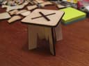 Miniature Dollhouse Table Vector File for Laser Cutting SVG