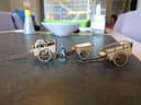 Miniature Medieval Village Cart 28mm Laser Cut SVG File