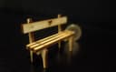 Miniature Park Bench Laser Cut Vector File (DXF)