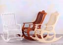 Miniature Rocking Chair 3D Puzzle Laser Cut Vector File