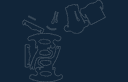 Miniature Rocking Chair 3D Puzzle Laser Cut Vector File