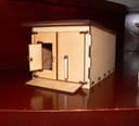 Miniature Toy Car Garage Laser Cut Vector File