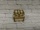 Miniature Toy Oven Laser Cut Vector Plan for Dollhouse Furniture