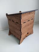 Miniature Wooden Beehive Box Laser Cut Vector File (DXF)