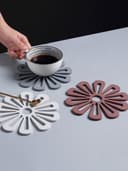 Minimalist Flower Coffee Coasters Vector File for Laser Cutting