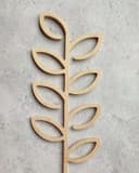 Minimalist Leaf Plant Trellis Vector for Laser Cutting (SVG)