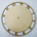 Minimalist Round Clock Face with Numbers Laser Cut Vector File