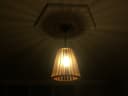 Minimalist Slatted Pendant Lampshade Laser Cut Vector DXF File