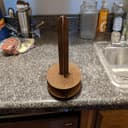 Minimalist Wooden Paper Towel Holder Vector for Laser Cutting