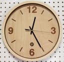 Minimalist Wooden Wall Clock Laser Cut Vector Design