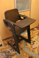 Modern Baby High Chair Vector Plan for Laser Cutting