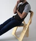 Modern CNC Plywood Folding Chair Laser Cut Vector Plan (CDR)