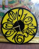 Modern Decorative Wall Clock Laser Cut DXF Vector File