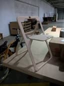 Modern Foldable Plywood Chair CNC Vector Design File