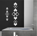 Modern Geometric Diamond Wall Art Vector File (SVG, DXF)
