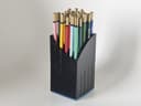 Modern Geometric Pencil Holder Laser Cut Vector File (DXF)
