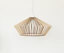 Modern Geometric Pendant Lamp Shade DXF Vector File for Laser Cut