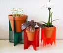 Modern Geometric Plant Stand Vector Files for Laser Cutting