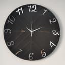 Modern Geometric Wall Clock Laser Cut Template - DXF SVG CDR
