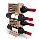 Modern Laser Cut Wine Rack - Free DXF Vector Plan
