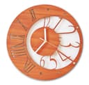 Modern Mixed Numeral Wall Clock Laser Cut Vector File