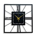 Modern Square Roman Numeral Wall Clock Vector File