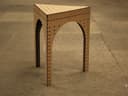 Modern Triangular Arch Stool Laser Cut Vector Plan