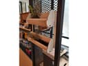 Modern Vertical Wall Planter DXF Vector File for Laser Cutting