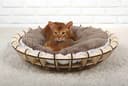 Modern Wooden Cat Bed Laser Cut Vector File