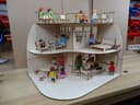 Modern Wooden Dollhouse Laser Cut Project Vector DXF File