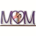 MOM Heart Photo Frame Laser Cut Vector File