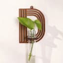 Monogram Letter D Wall Plant Propagation Station Vector Files