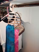 Multi-Slot Closet Organizer Hanger Laser Cut Vector DXF File