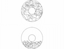 Nested Pegasus 3D Puzzle Laser Cut DXF File