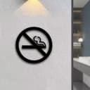 No Smoking Sign Vector for Laser Cutting - Free SVG Download
