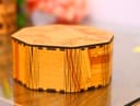 Octagonal Wooden Box Laser Cut Template Vector File