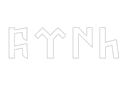 Old Turkic Script Vector DXF File for Laser Cutting