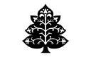 Ornamental Stylized Tree Vector Design for Laser Cutting DXF
