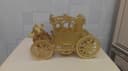 Ornate Cinderella Carriage Candy Box & Planter DXF CDR SVG Vector