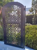 Ornate Decorative Garden Gate Laser Cut File SVG
