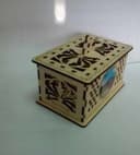 Ornate Decorative Laser Cut Box Vector File