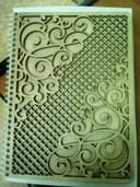 Ornate Decorative Notebook Cover Laser Cut File Vector