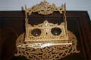 Ornate Desk Inkwell Holder Vector for Laser Cutting