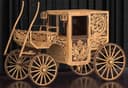 Ornate Stagecoach 3D Puzzle Laser Cut Files
