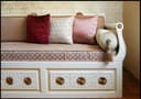 Ottoman Style Luxury Sofa Wooden Panel DXF Vector File