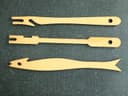 Oven Rack Push Pull Sticks Vector Design for Laser Cutting