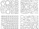 Owl 3D Puzzle Laser Cut Vector Plan (DXF)
